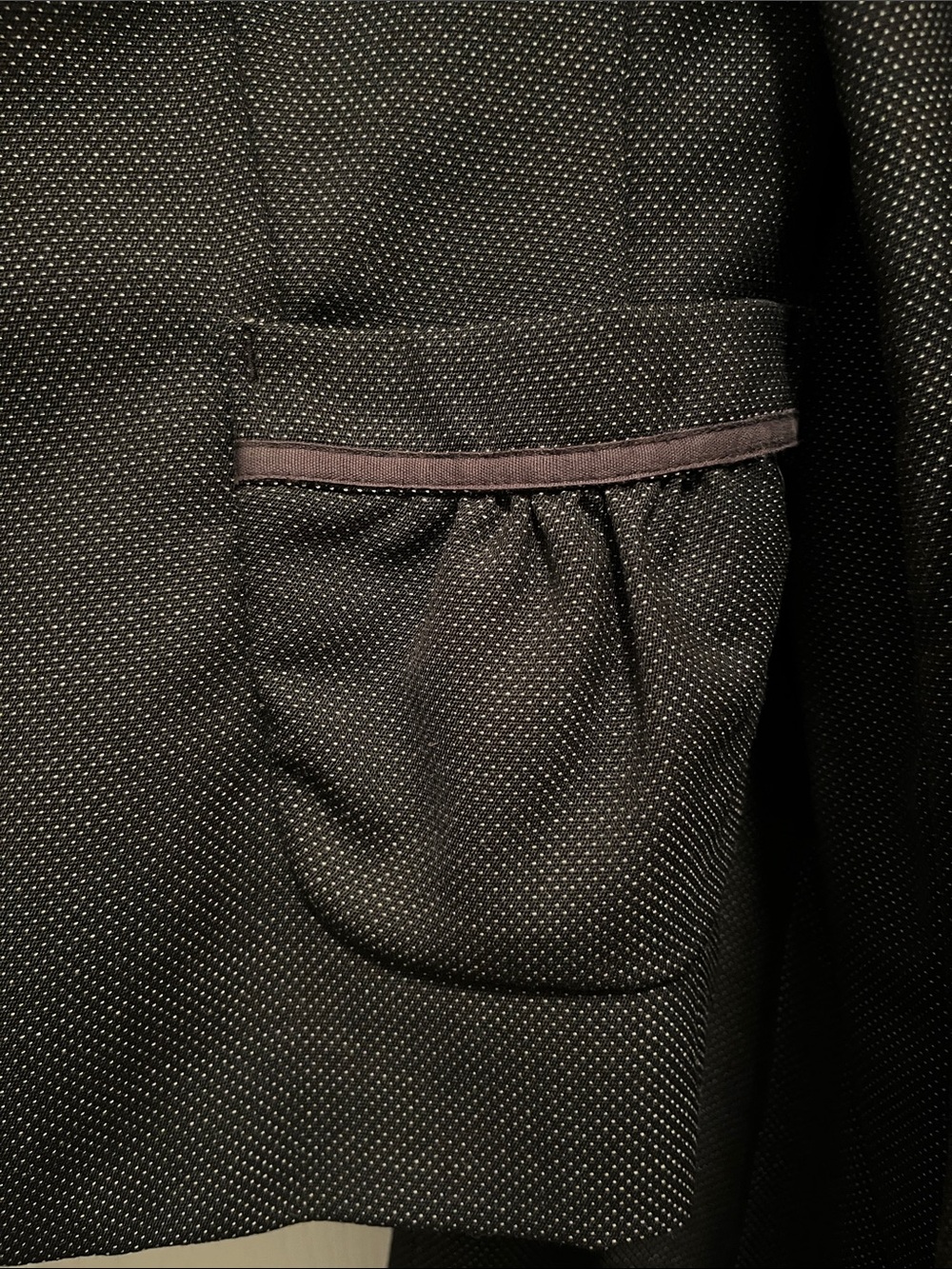 Black Women's Two-Piece Blazer & Dress Pants - Picture 3 of 5